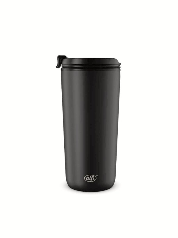 Termohrnček velvet black mat 0,4 l