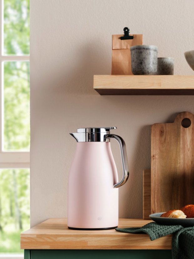 Termokonvice SKYLINE pastel rose mat 1l