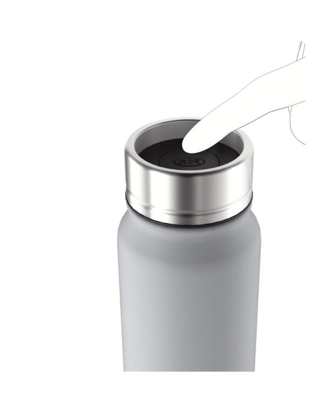 Termohrnček PURE fog grey 0,5 l