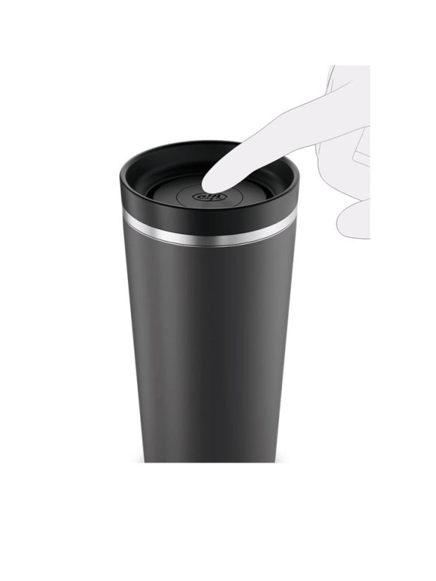 Termohrnek black mat PRO 0,38 l