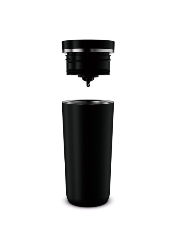 Termohrnek black mat PRO 0,38 l